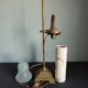 Large antique lamp collar sign art nouveau