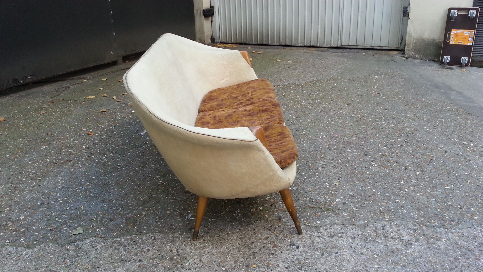 Living room sofa and 2 chairs original Nanna Jorgen Ditzel and