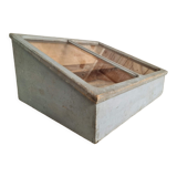 Old table display case counter plant greenhouse 62 x 72 cm