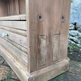 Antique furniture - solid oak shelf