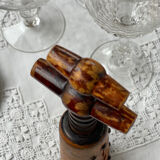 Old wooden corkscrew