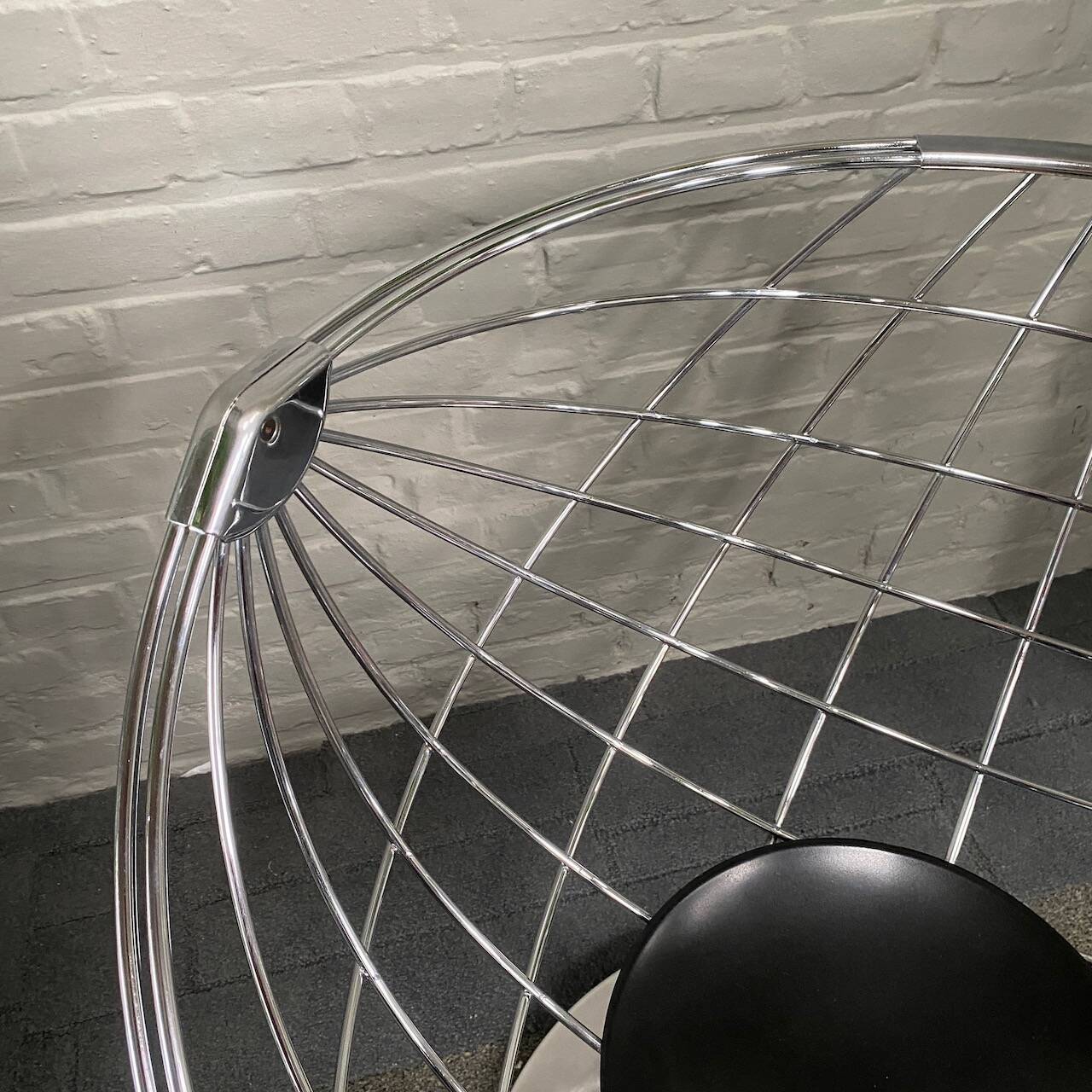 Pair atomic ball chairs by Rudi Verelst for Novalux - Belgium 1974