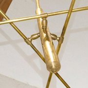 Chandelier Pendulum Moonlight 3 Arms Black