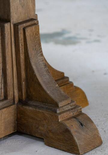 Reclaimed wood square table || Vintage || Rustic