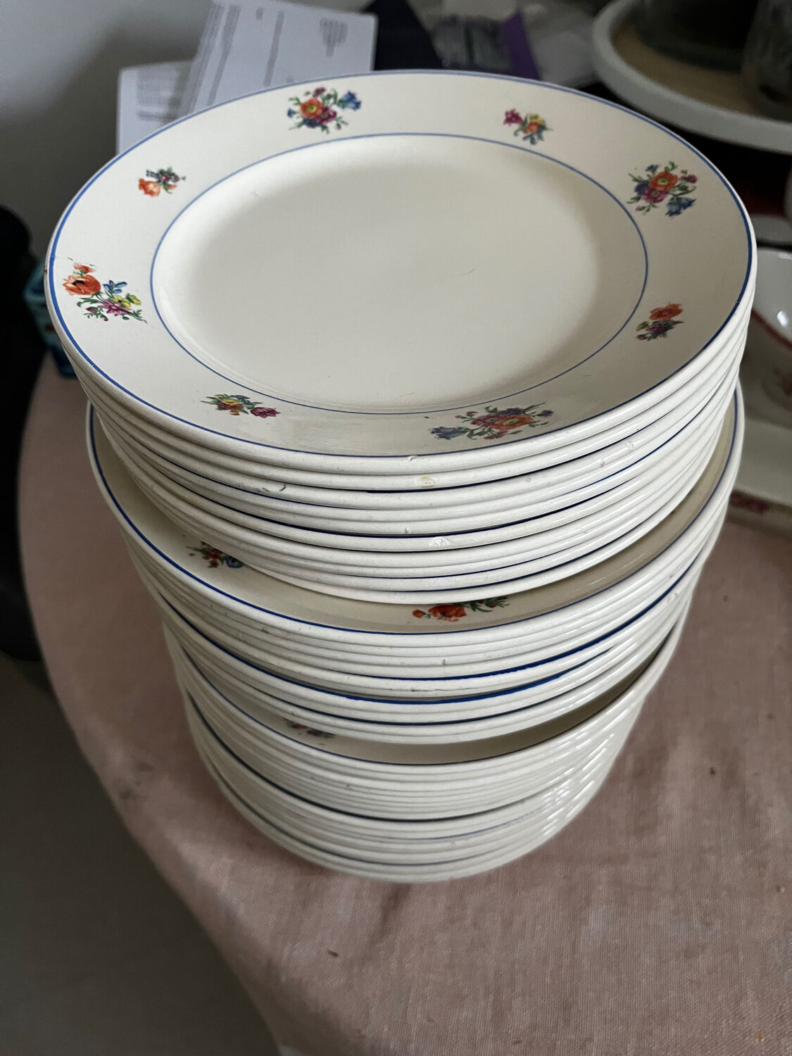 Luneville plate service