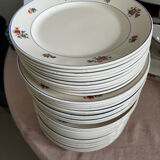Service assiettes Luneville