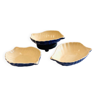 Set of three “Apolia” salad bowl shells