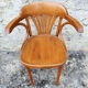 Fauteuil de bureau, brasserie Baumann, bois