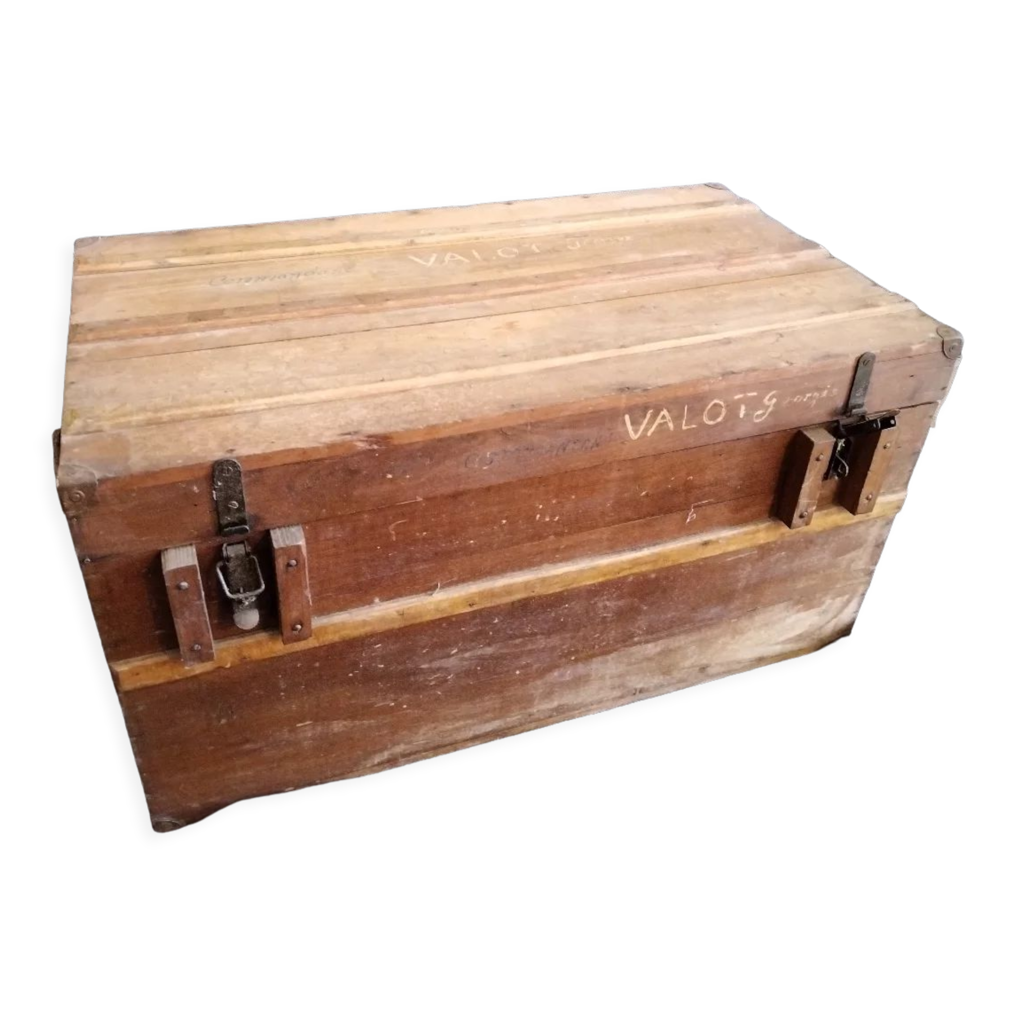 Wooden trunk early twentieth century
