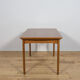 Mid-century teak extendable dining table, Denmark, 1960s