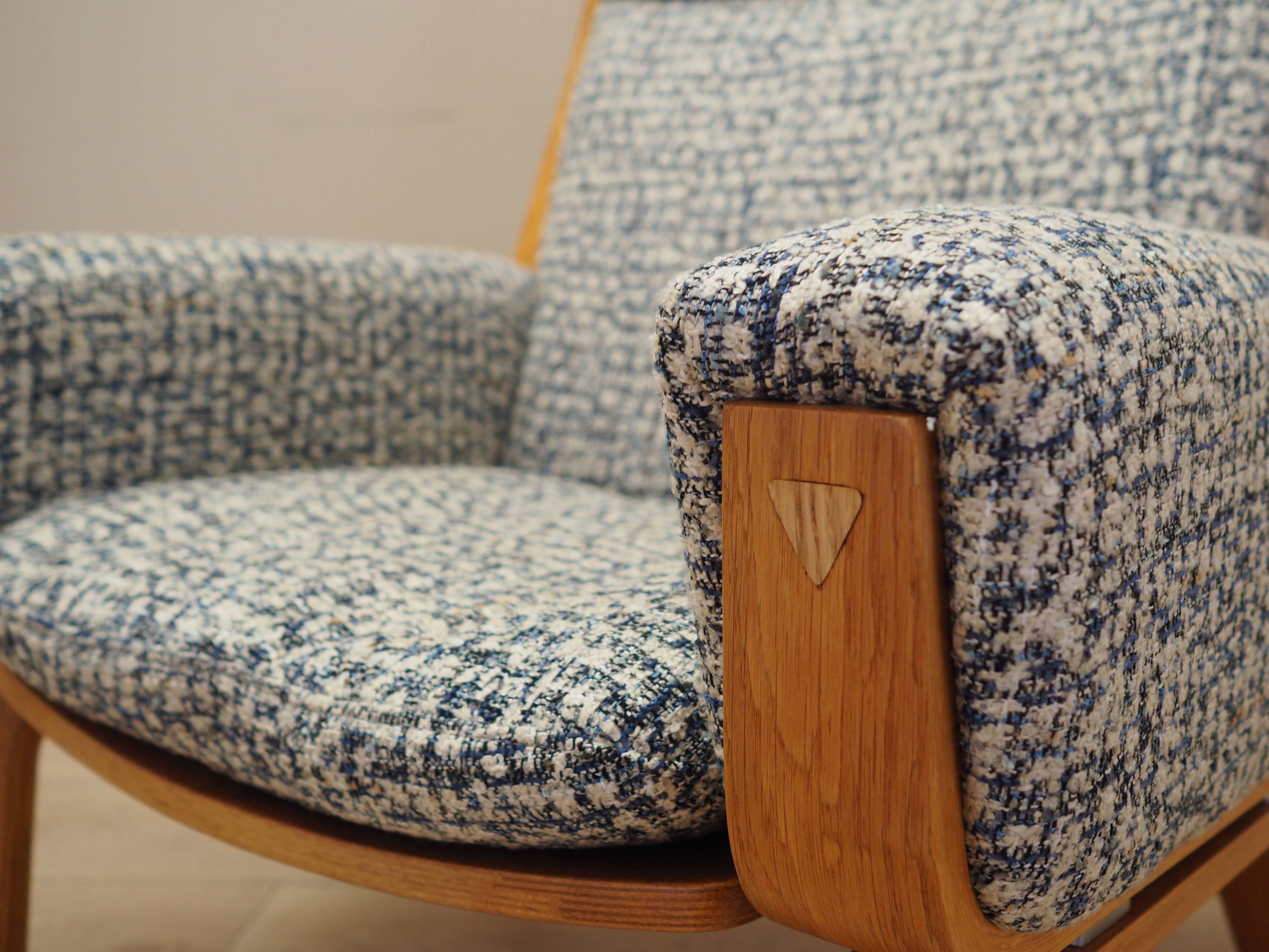 Fauteuil, design danois, Hans J. Wegner, fabricant : Getama