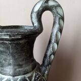 Terracotta ceramic amphora