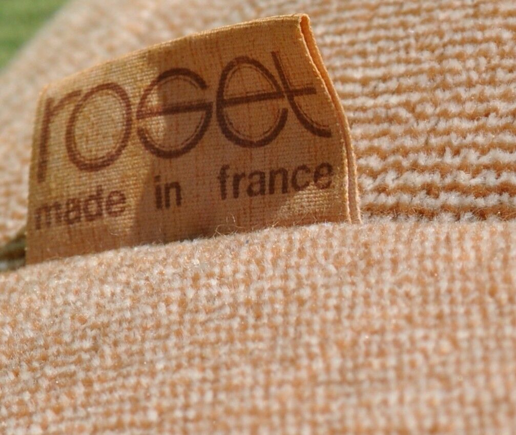 Michel Ducaroy "Togo" taupe velvet heater for Roset 70's Line