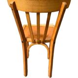 Set of six bistro chairs