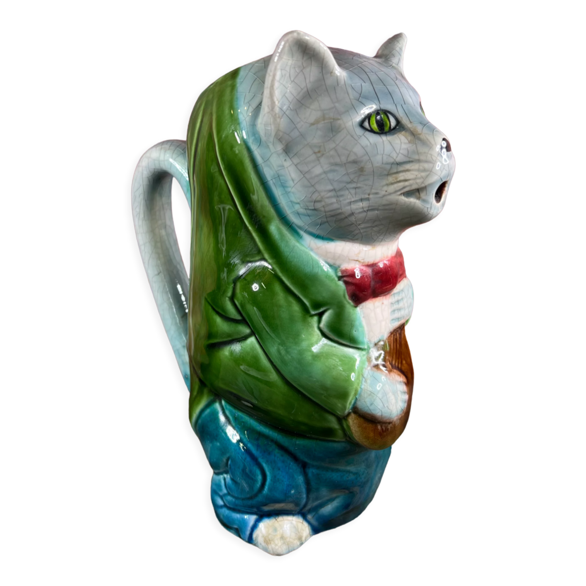 Pitcher slurry cat musician