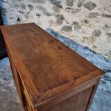 Oak sliding door wardrobe, 1920s