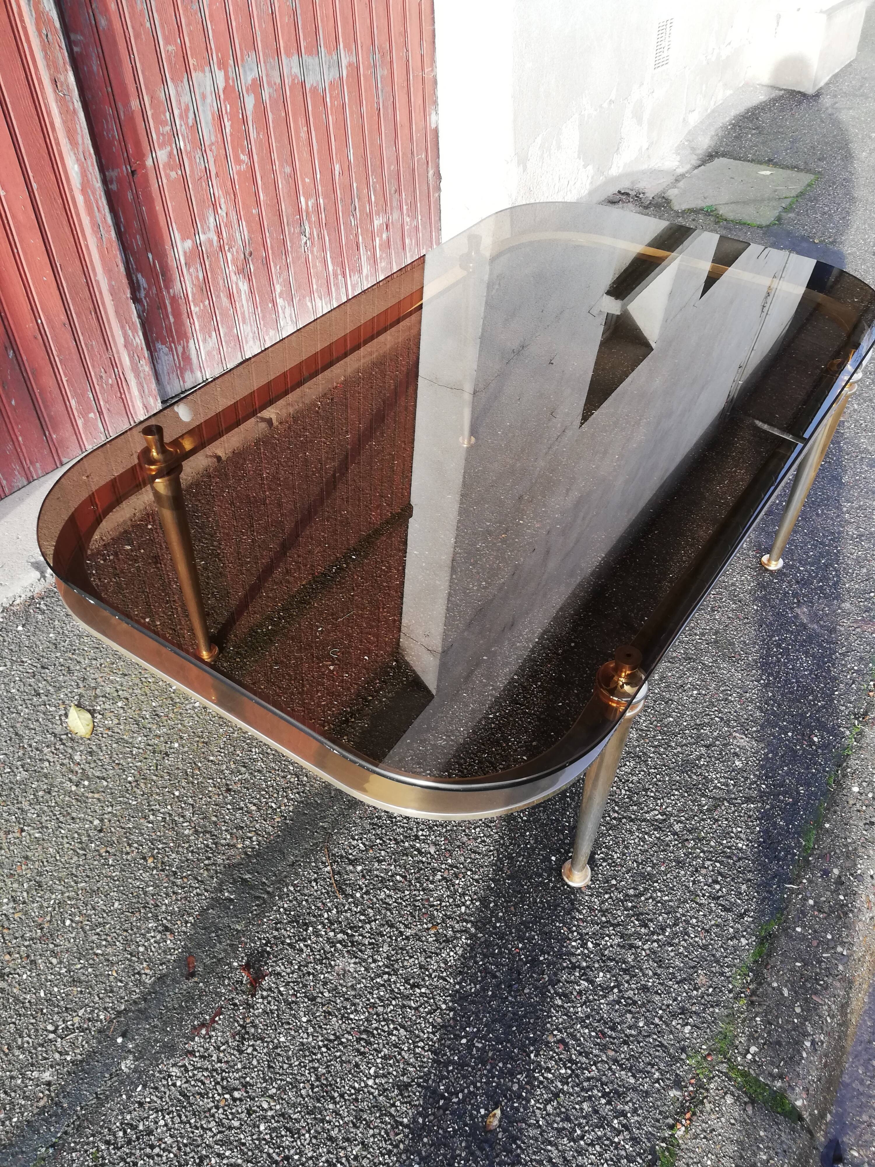 Table basse vintage ovale
