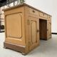 Yellow patina commercial counter from the 50s