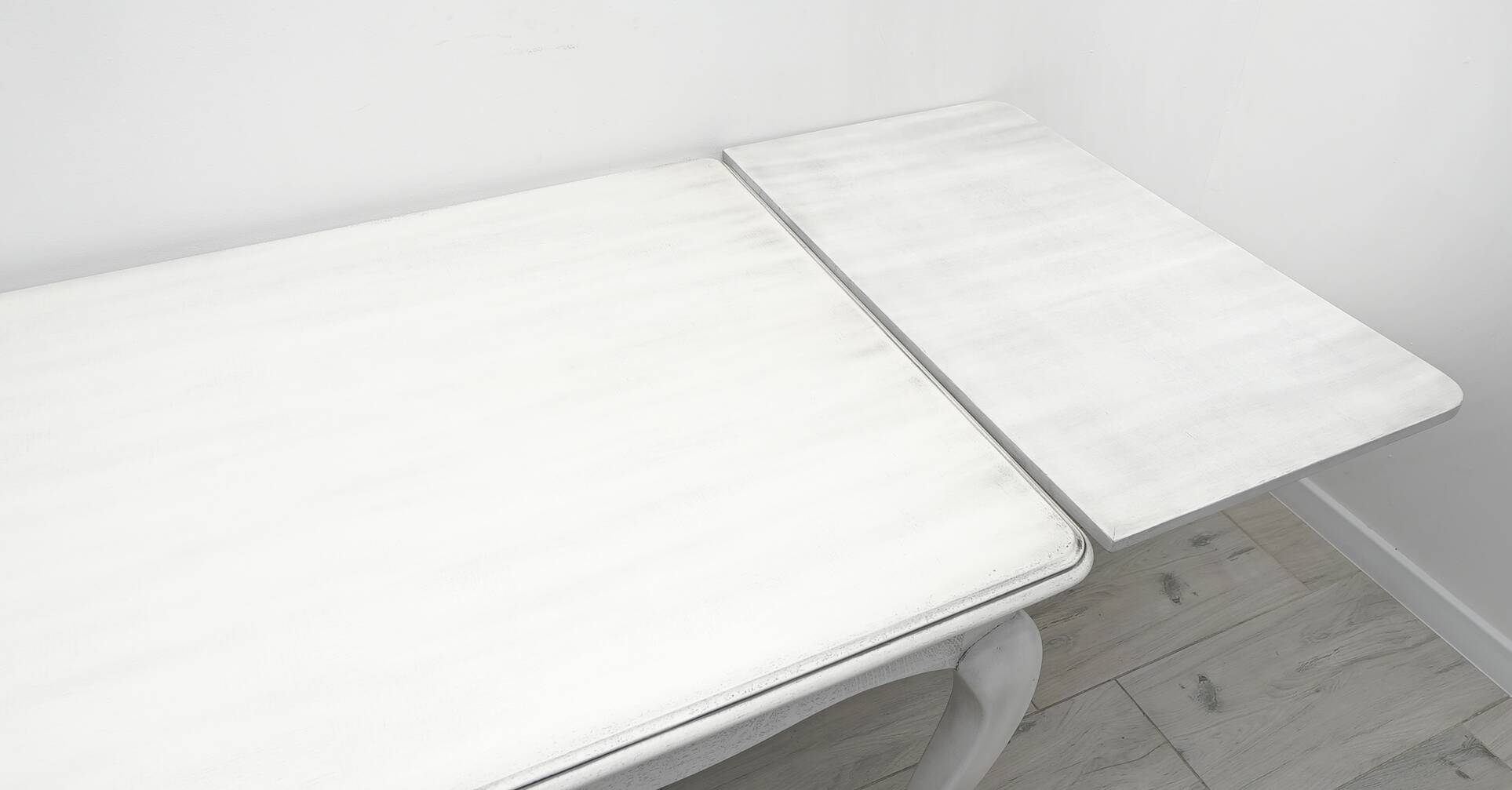 Stylish Ludwik table + 6 chairs. After professional renovation.