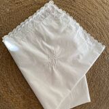 CB monogram trousseau pillowcase.