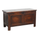 Antique 17th-century English oak chest