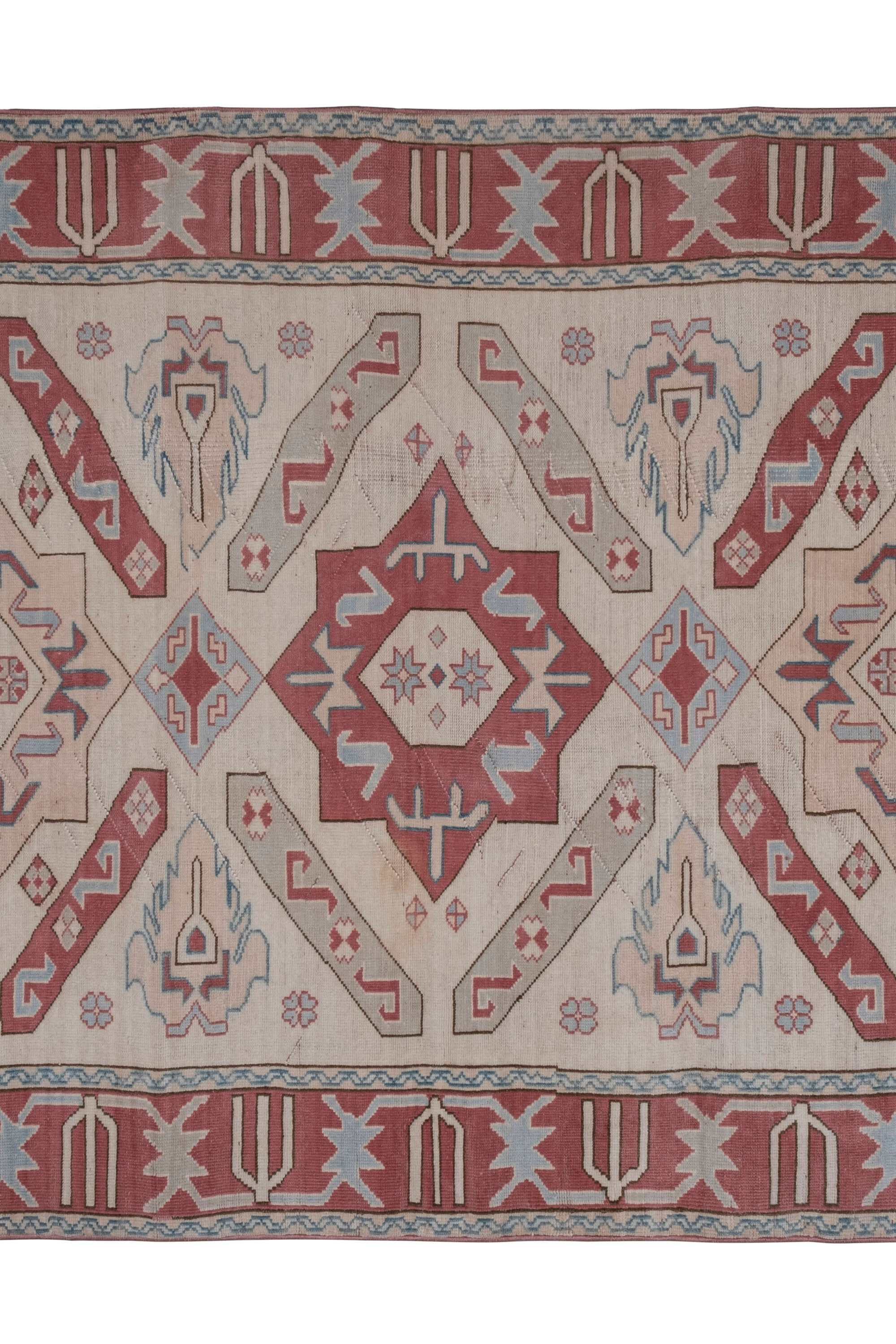 Hand knotted turkish oushak rug 175 X 257 cm