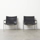 Set lounge chairs by Martin Visser, 1960s