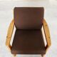 Danish Modern Pine  Armchair & Stool  by C. F. C. Silkeborg