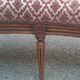 Louis XVI style sofa in natural wood