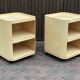 Ensemble vintage de deux chariots Kartell Componibili 4970 par Anna Castelli