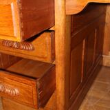 American light oak desk