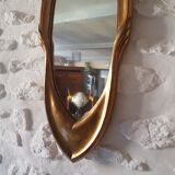 Mirror Golden patina gotham 31x80cm