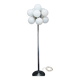 Vintage Italian space age floor lamp by Reggiani, dating from the 1960s.