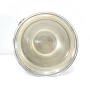Seau à champagne en métal argenté, décor godrons