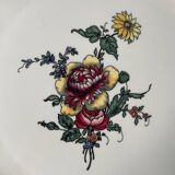 Paire de plats ronds Villeroy & Boch Mettlach Vieux Strasbourg