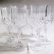 8 wine glasses in Arques crystal