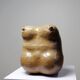 Small sculptural Venus in sandstone, bust of a woman, signed vintage, 90s