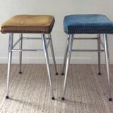 Pair of vintage stools from the 50s and 60s