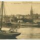 Crystal paperweight Saint-Malo vintage 1900