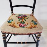 Napoleon III chair lined