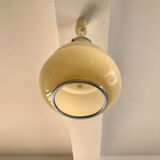 Suspension globe opaline cream