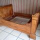Lit bateau largeur 110