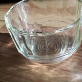 Pale green tinted glass bonbonnière – Delicate vintage shade
