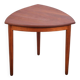 Triangular Coffee or Side Table in Teak, Denmark, 1960s