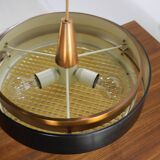 Sixties design copper pendant lighting for Hiemstra Evolux