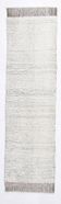 2x8 Earthly & White Turkish Runner Rug, 29x250Cm