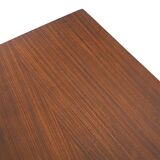 Coffee table with side magazine racks, 1960s.