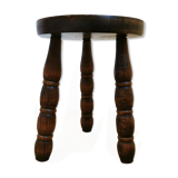 Wooden tripod stool