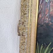 Framed oil painting "forest"
