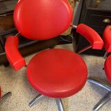4 barber armchairs